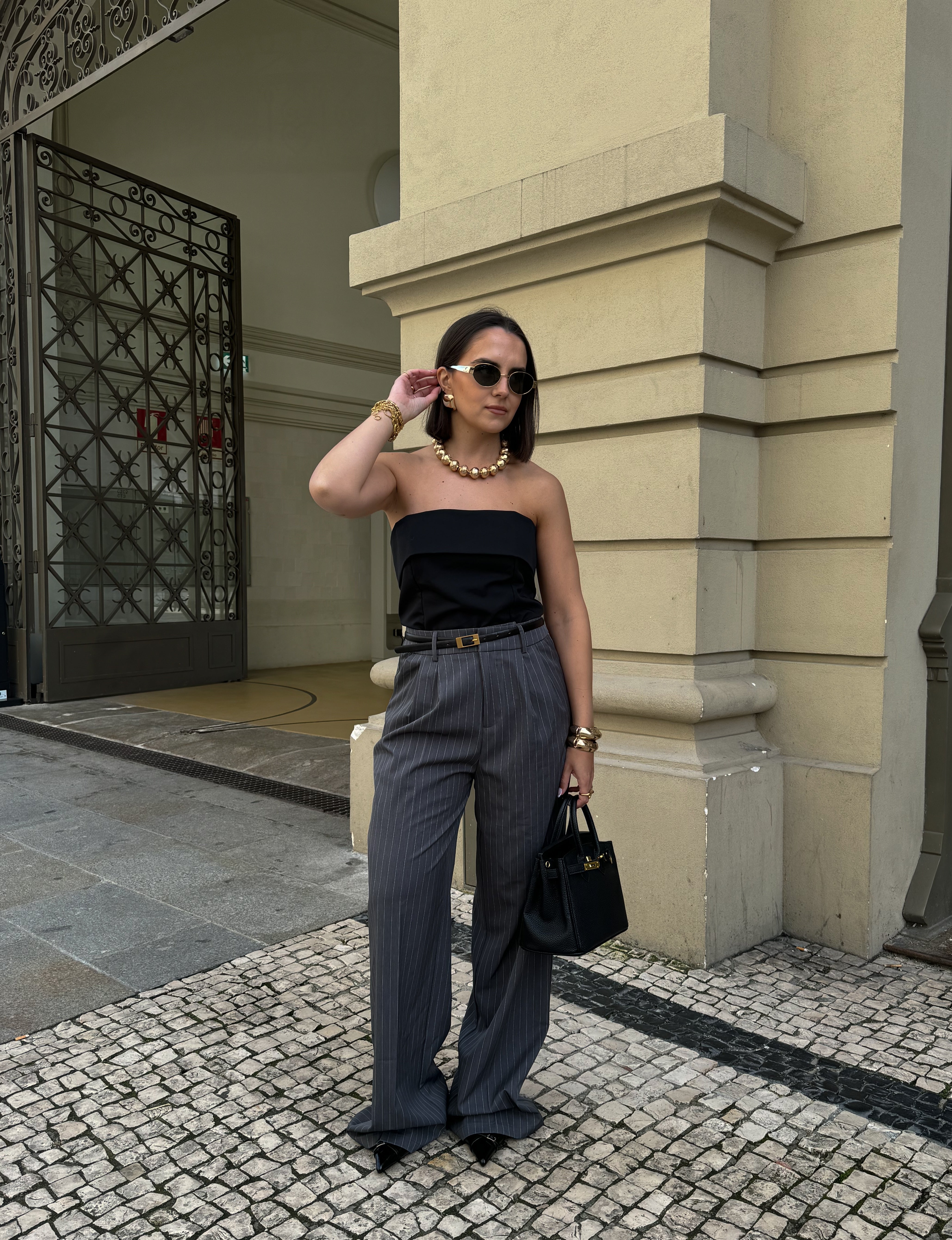 CALÇA FLUÍDA RISCAS