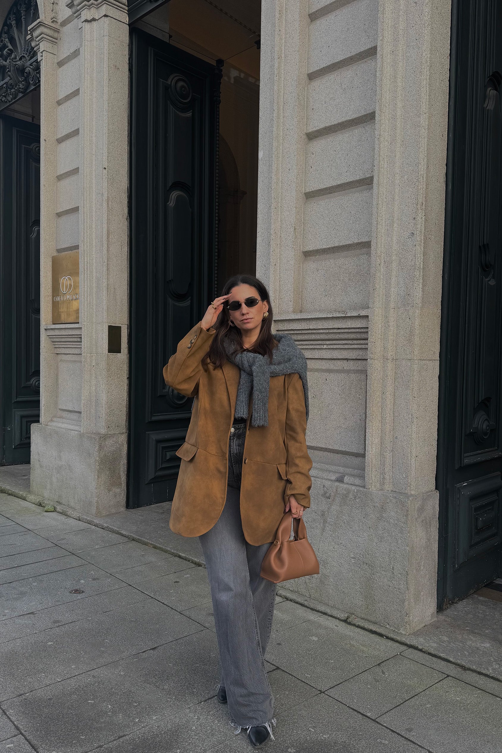 BLAZER EFEITO CAMURÇA