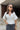 CAMISOLA DE MALHA COM BOTÕES BRANCO