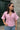 CAMISOLA DE MALHA COM BOTÕES ROSA PASTEL
