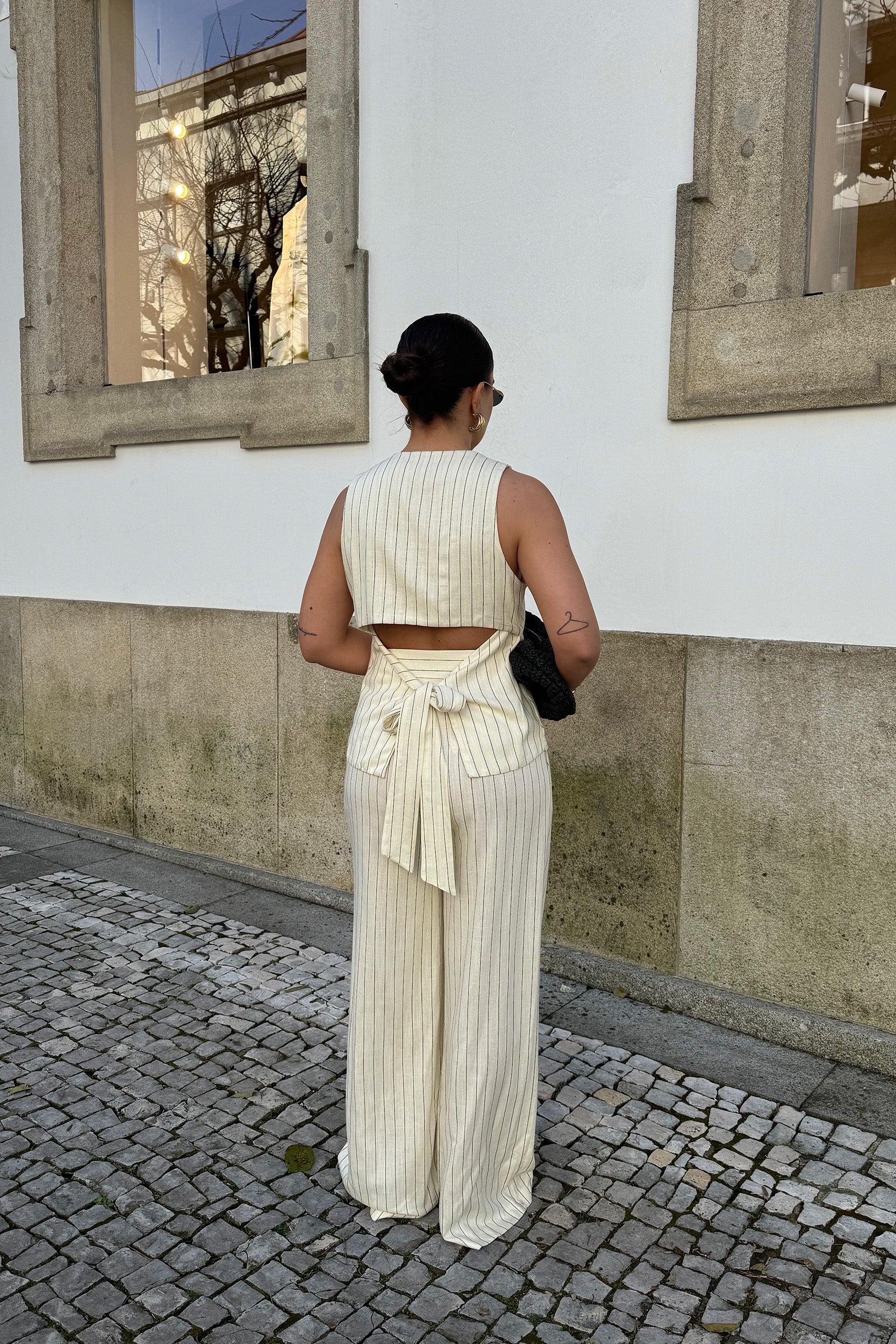 TOTAL LOOK RISCAS AREIA