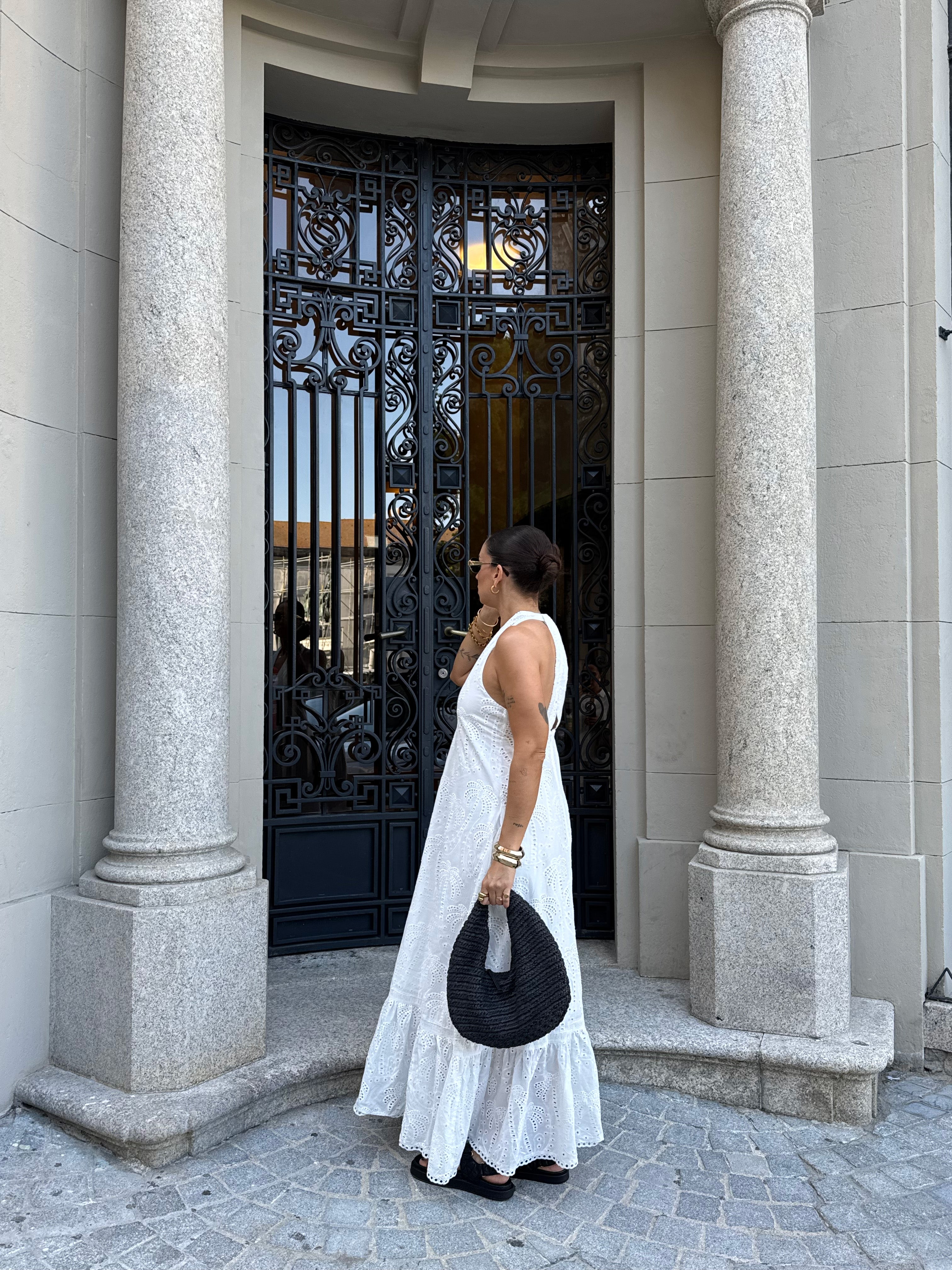 VESTIDO BORDADO INGLÊS