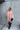 VESTIDO CURTO COM FOLHOS ROSA PASTEL
