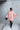 VESTIDO CURTO COM FOLHOS ROSA PASTEL